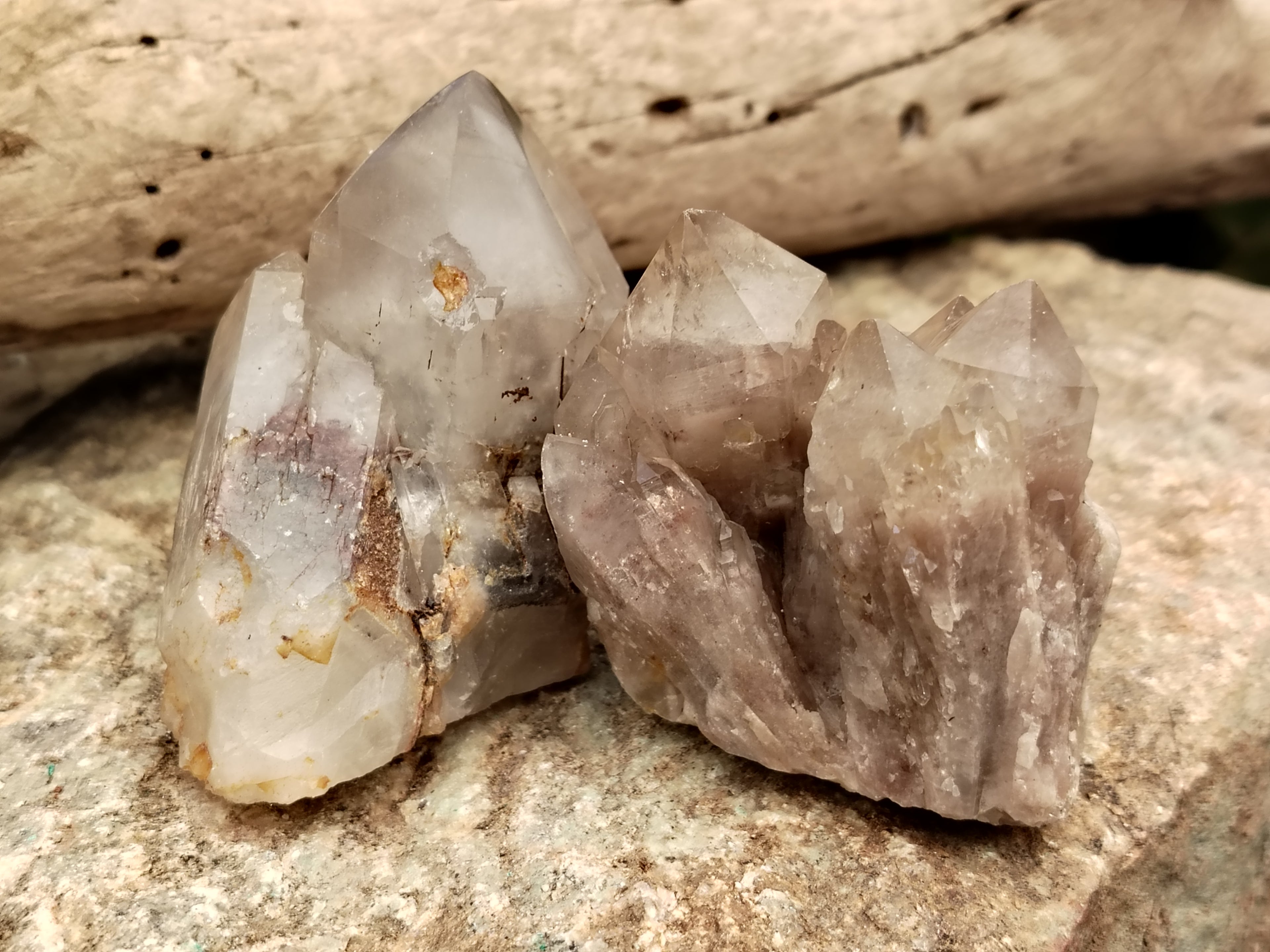 Natural Mixed Quartz Specimens x 24 From Southern Africa - Toprock Gemstones and Minerals 