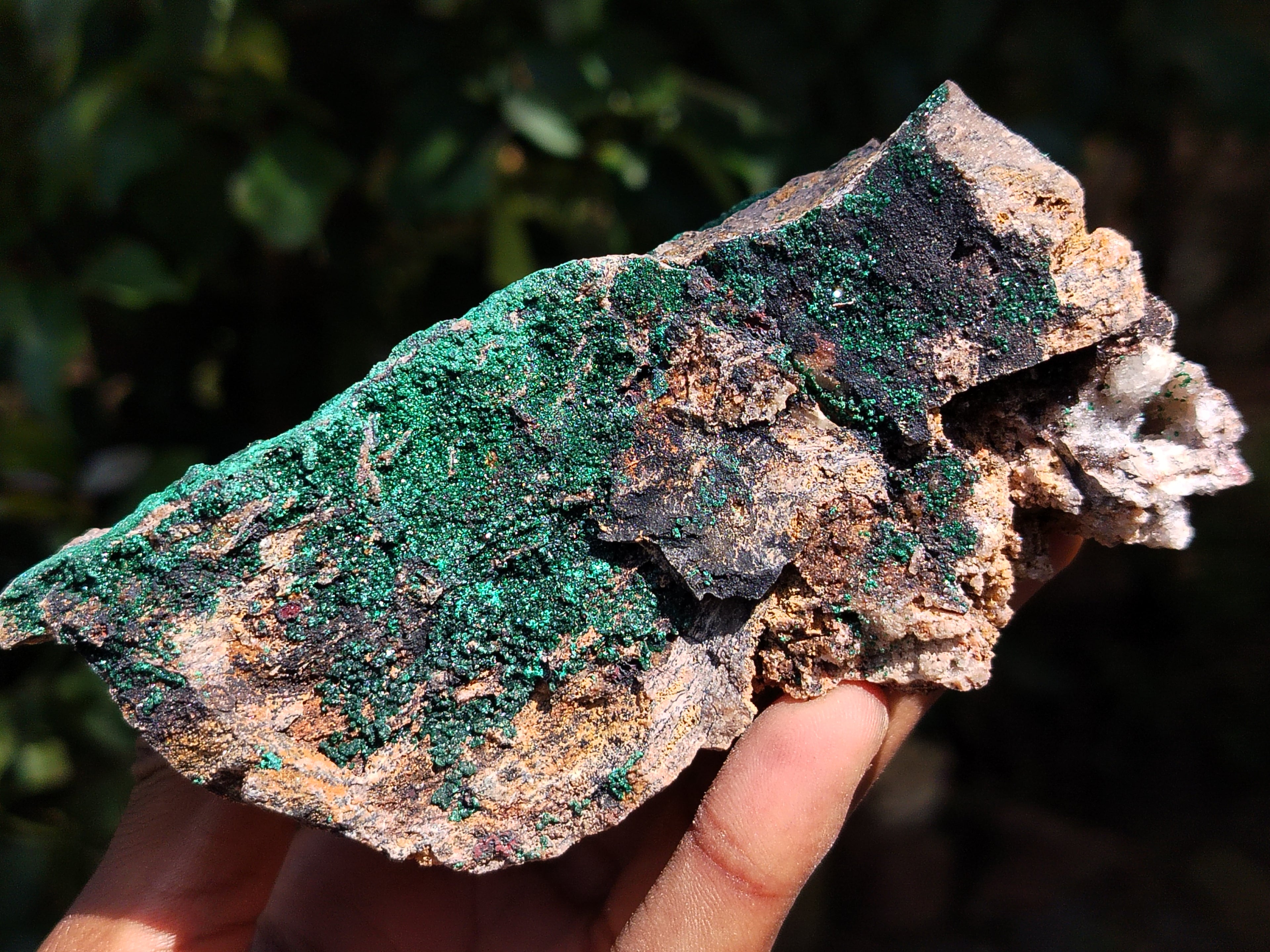 Natural Botryoidal Malachite Specimens x 3 From Tenke Fungurume, Congo - Toprock Gemstones and Minerals 
