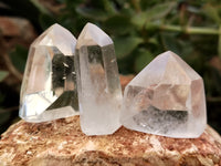 Polished Clear Quartz Crystals x 35 From Madagascar