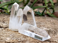 Polished Clear Quartz Crystals x 35 From Madagascar