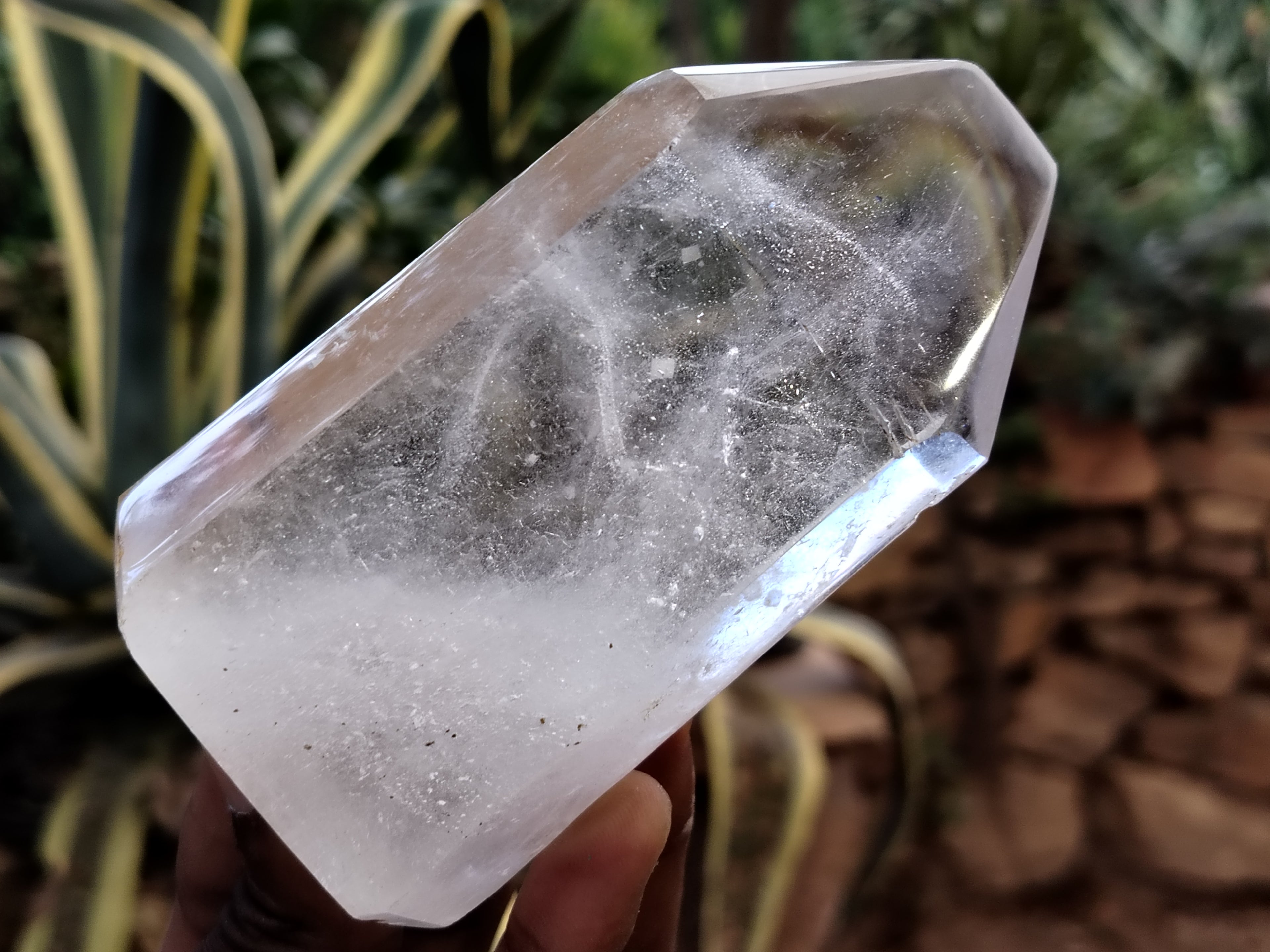 Polished Clear Quartz Crystals x 4 From Madagascar - Toprock Gemstones and Minerals 