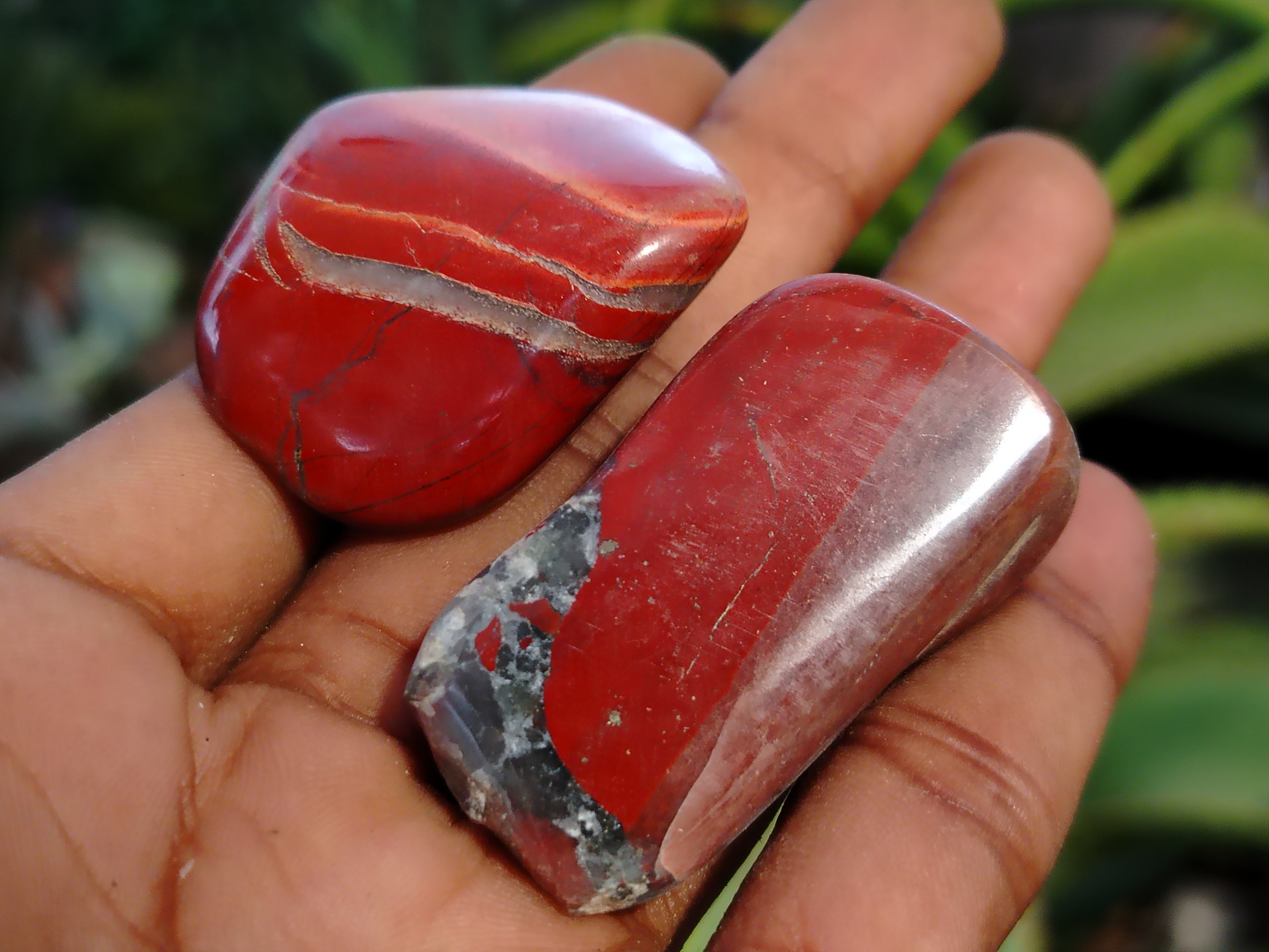 Polished Brecciated Jasper Free Forms x 34 From South Africa - Toprock Gemstones and Minerals 