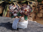 Hand Made Gemstone Protea Flower Trees x 3 From South Africa - Toprock Gemstones and Minerals 