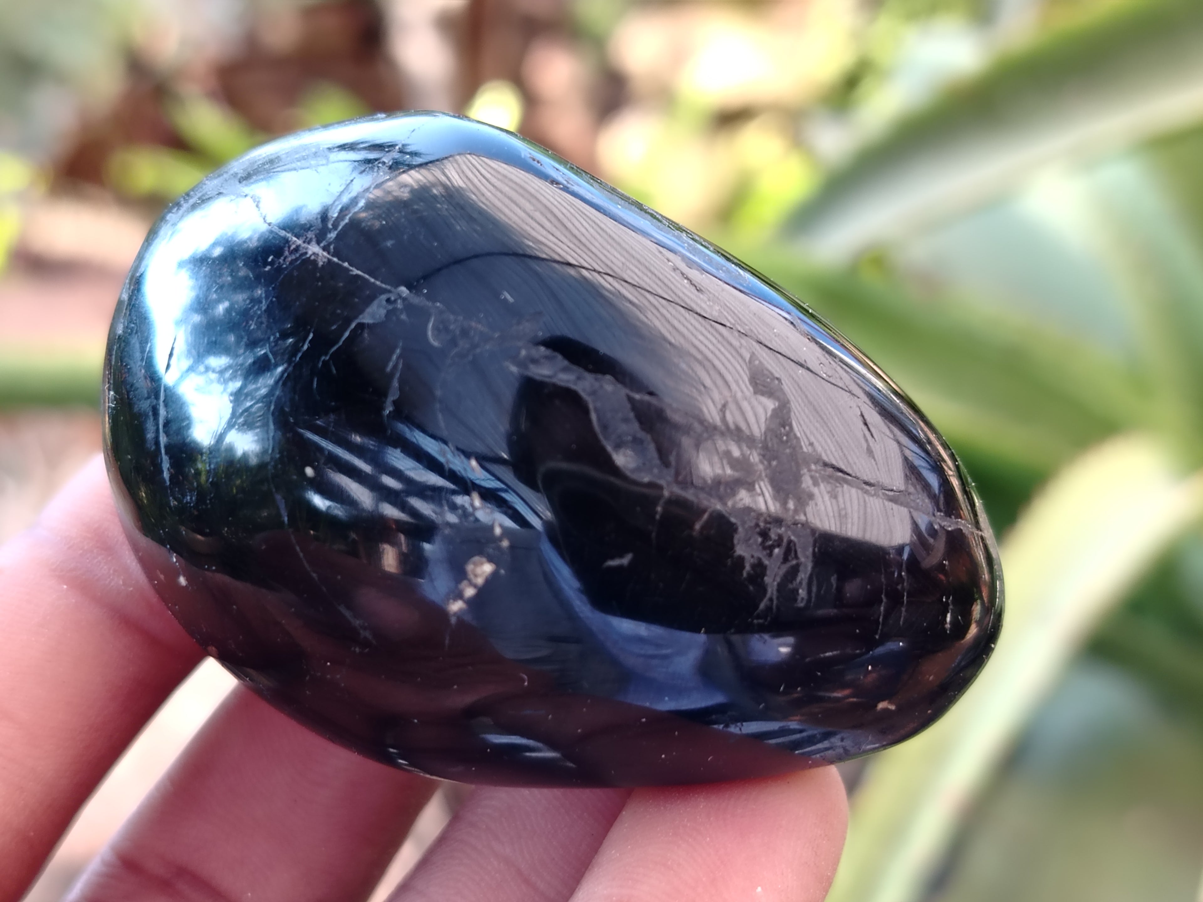 Polished Black Tourmaline Standing Free Form x 19 From Madagascar - Toprock Gemstones and Minerals 
