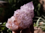 Natural Dark Amethyst Spirit Quartz Clusters x 12 From Boekenhouthoek, South Africa - Toprock Gemstones and Minerals 
