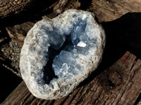 Natural Celestite Geode Specimens x 1 From Sakoany, Madagascar - Toprock Gemstones and Minerals 