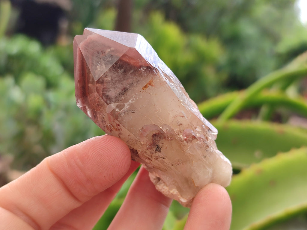 Natural Red Hematoid Quartz Clusters x 6 From Karoi, Zimbabwe - Toprock Gemstones and Minerals 