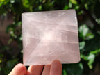 Polished Rose Quartz Pyramids x 4 From Madagascar - Toprock Gemstones and Minerals 