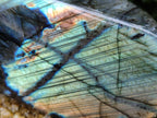 Polished Labradorite Standing Free Form x 1 From Tulear, Madagascar - Toprock Gemstones and Minerals 