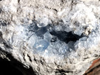 Natural Celestite Geode Specimens x 1 From Sakoany, Madagascar - Toprock Gemstones and Minerals 