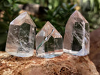 Polished Clear Quartz Crystals x 20 From Madagascar - Toprock Gemstones and Minerals 