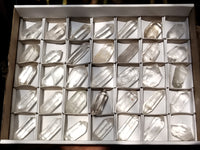 Polished Double Terminated Quartz Crystals x 35 From Madagascar