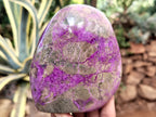 Polished Stichtite Standing Free Forms x 3 From Barberton, South Africa - Toprock Gemstones and Minerals 