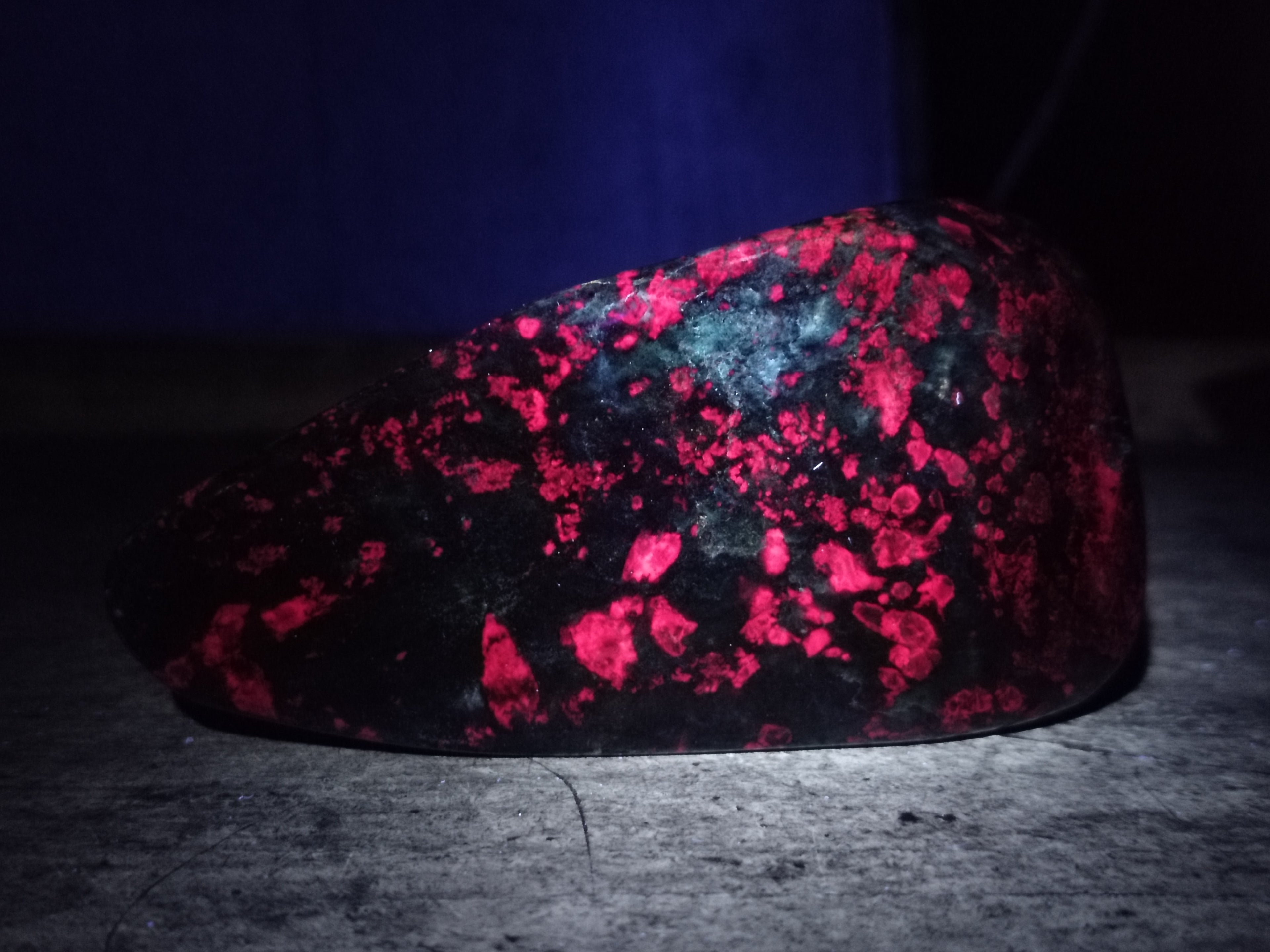 Polished Ruby Corundum In Chrome Verdite Free Forms x 4 From Zimbabwe - Toprock Gemstones and Minerals 