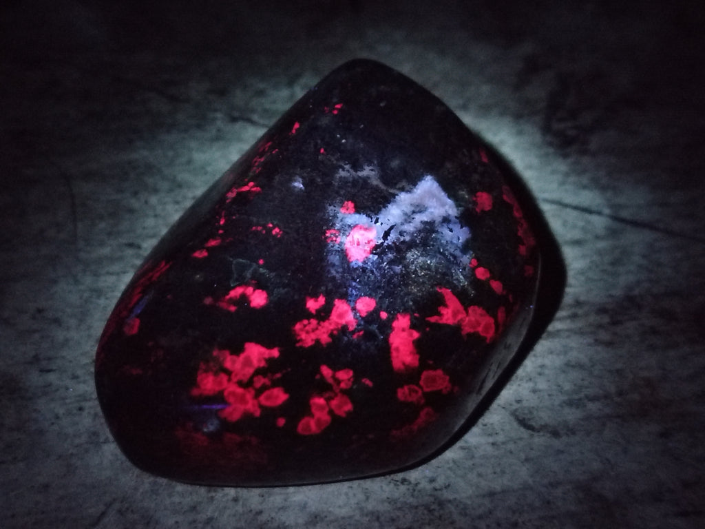 Polished Ruby Corundum In Chrome Verdite Free Forms x 4 From Zimbabwe - Toprock Gemstones and Minerals 