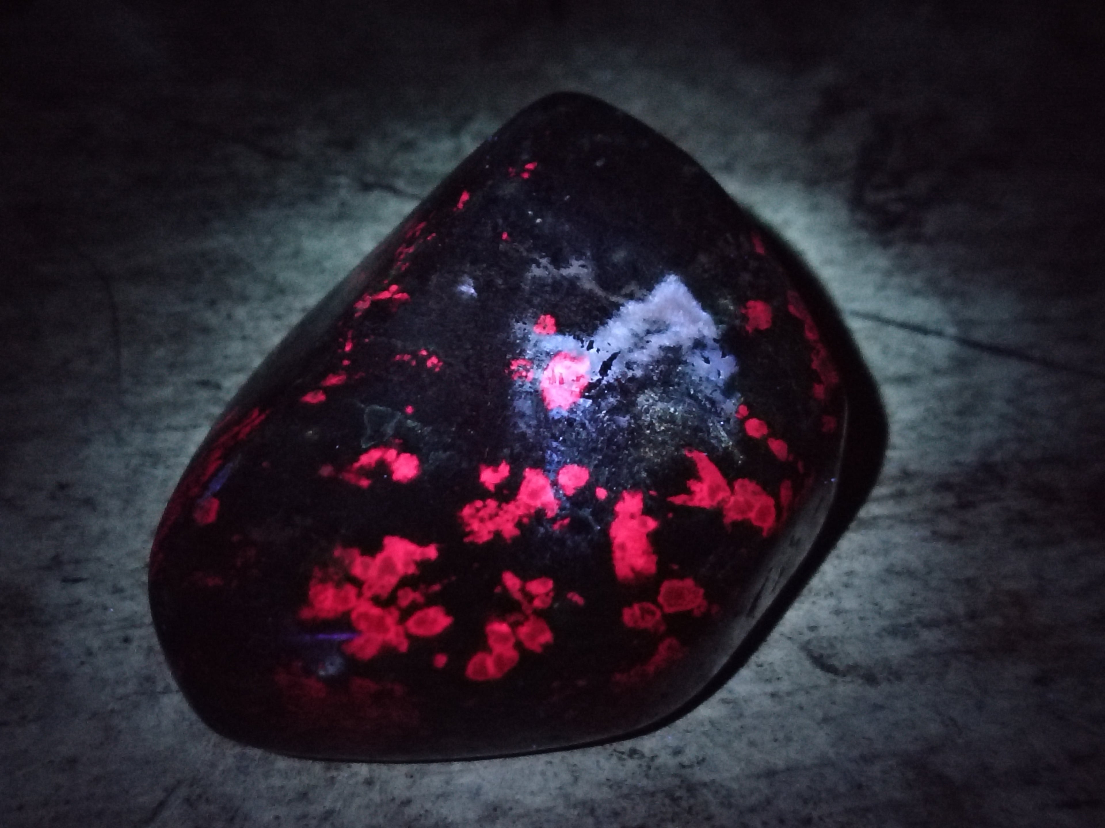 Polished Ruby Corundum In Chrome Verdite Free Forms x 4 From Zimbabwe - Toprock Gemstones and Minerals 