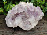 Natural Jacaranda Amethyst Quartz Cluster x 2 From Mumbwa, Zambia
