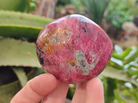 Polished Rhodonite Free Forms x 6 From Rhusinga, Zimbabwe