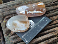 Polished Banded Free Forms x 24 From Madagascar