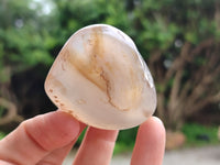 Polished Banded Free Forms x 24 From Madagascar