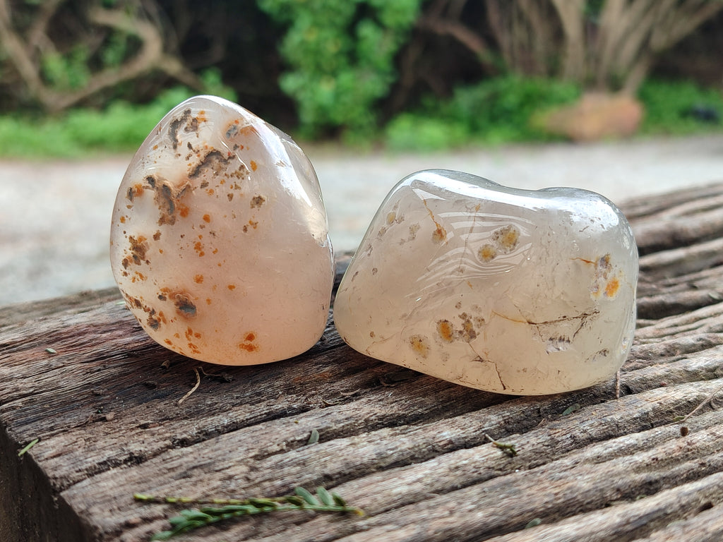 Polished Banded Free Forms x 24 From Madagascar - Toprock Gemstones and Minerals 