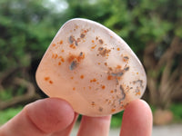 Polished Banded Free Forms x 24 From Madagascar