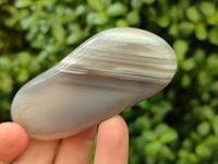 Polished Banded Free Forms x 24 From Madagascar