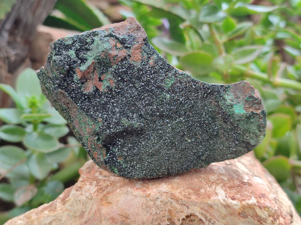 Natural Libethenite Crystals On Dolomite Matrix Specimens x 4 From Shituru, Congo - Toprock Gemstones and Minerals 
