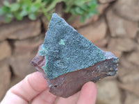 Natural Libethenite Crystals On Dolomite Matrix Specimens x 4 From Shituru, Congo