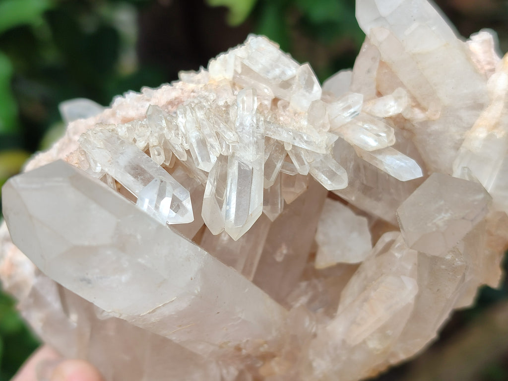 Natural Quartz Clusters x 4 From Madagascar - Toprock Gemstones and Minerals 