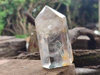 Polished Clear Quartz Crystals x 4 From Madagascar