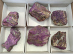 Natural Metallic Purpurite Cobbed Specimens x 6 From Erongo, Namibia - Toprock Gemstones and Minerals 