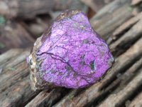 Natural Metallic Purpurite Cobbed Specimens x 6 From Erongo, Namibia