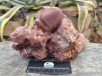 Natural Red Hematoid Quartz Cluster x 1 From Karoi, Zimbabwe