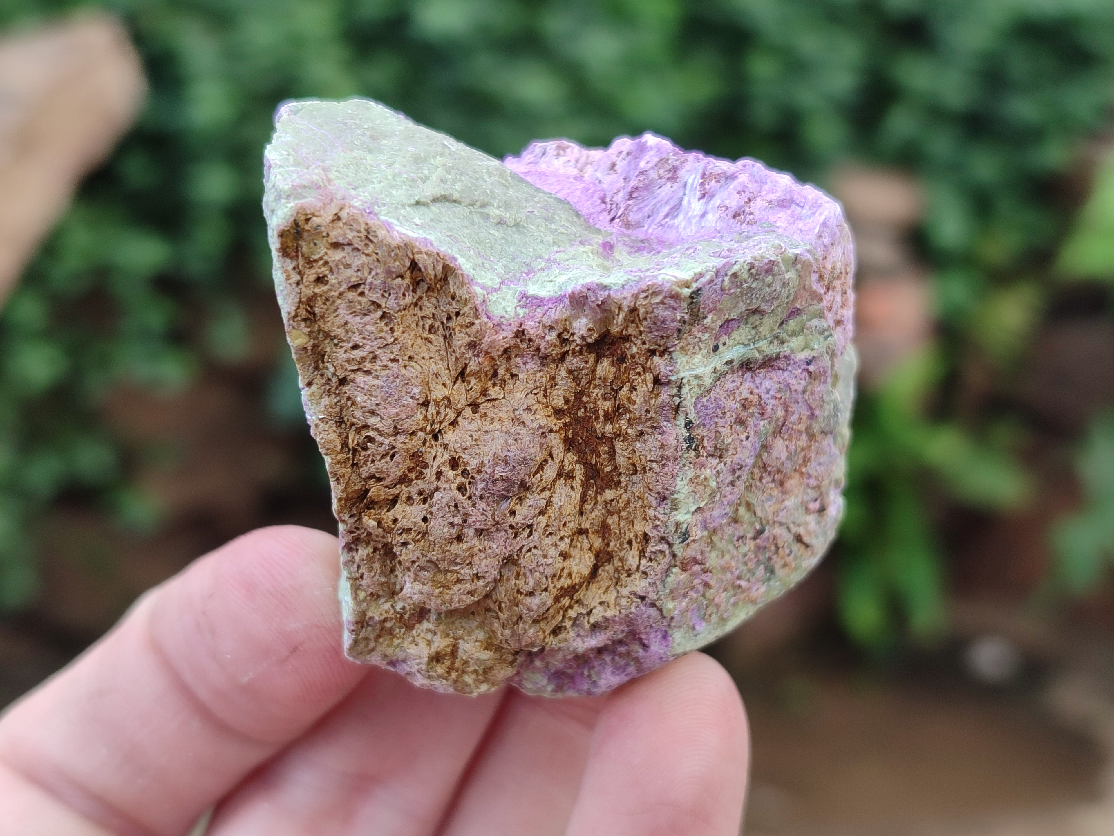 Natural Stichtite Cobbed Specimens x 24 From Barberton, South Africa - Toprock Gemstones and Minerals 