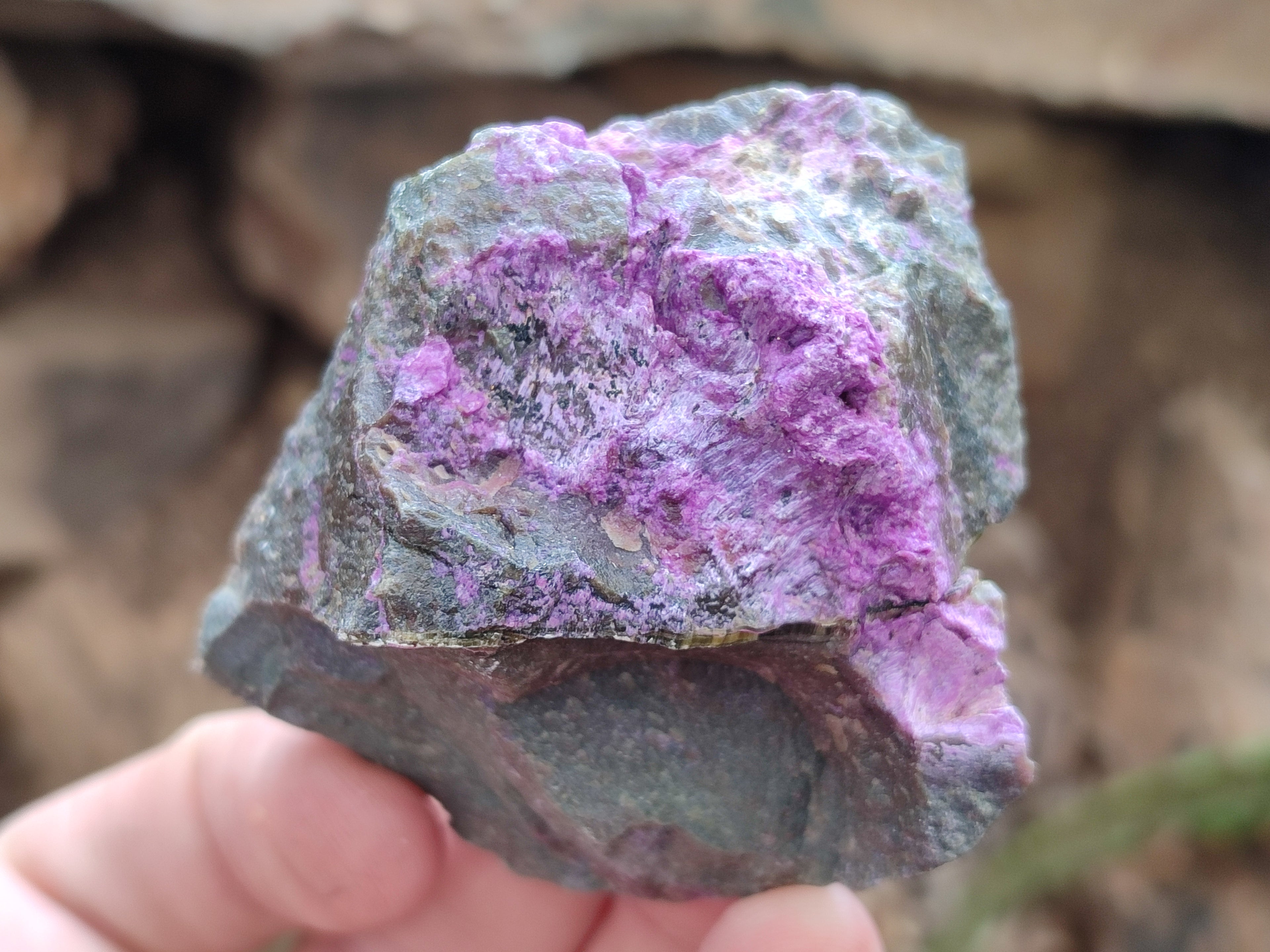 Natural Stichtite Cobbed Specimens x 24 From Barberton, South Africa - Toprock Gemstones and Minerals 