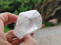 Polished Clear Quartz Crystals x 4 From Madagascar