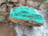 Natural Crystalline Malachite Specimens x 6 From Tenke Fungurume, Congo