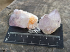 Natural Amethyst Spirit Quartz Clusters x 20 From Boekenhouthoek, South Africa - Toprock Gemstones and Minerals 