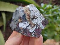 Natural Silver Lead Galena Specimens x 6 From Namibia