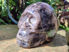 Hand Made Smokey Quartz Skull Carving x 1 From Madagascar - Toprock Gemstones and Minerals 