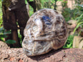 Hand Made Smokey Quartz Skull Carving x 1 From Madagascar - Toprock Gemstones and Minerals 