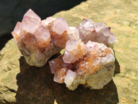 Natural Dark Amethyst Spirit Quartz Clusters x 12 From Boekenhouthoek, South Africa - Toprock Gemstones and Minerals 