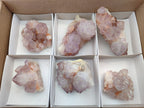 Natural Purple Amethyst Spirit Quartz Clusters x 6 From Boekenhouthoek, South Africa - Toprock Gemstones and Minerals 