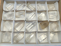 Polished Clear Quartz Crystals x 20 From Madagascar