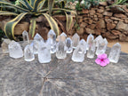 Polished Clear Quartz Crystals x 20 From Madagascar - Toprock Gemstones and Minerals 
