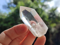Polished Clear Quartz Crystals x 20 From Madagascar