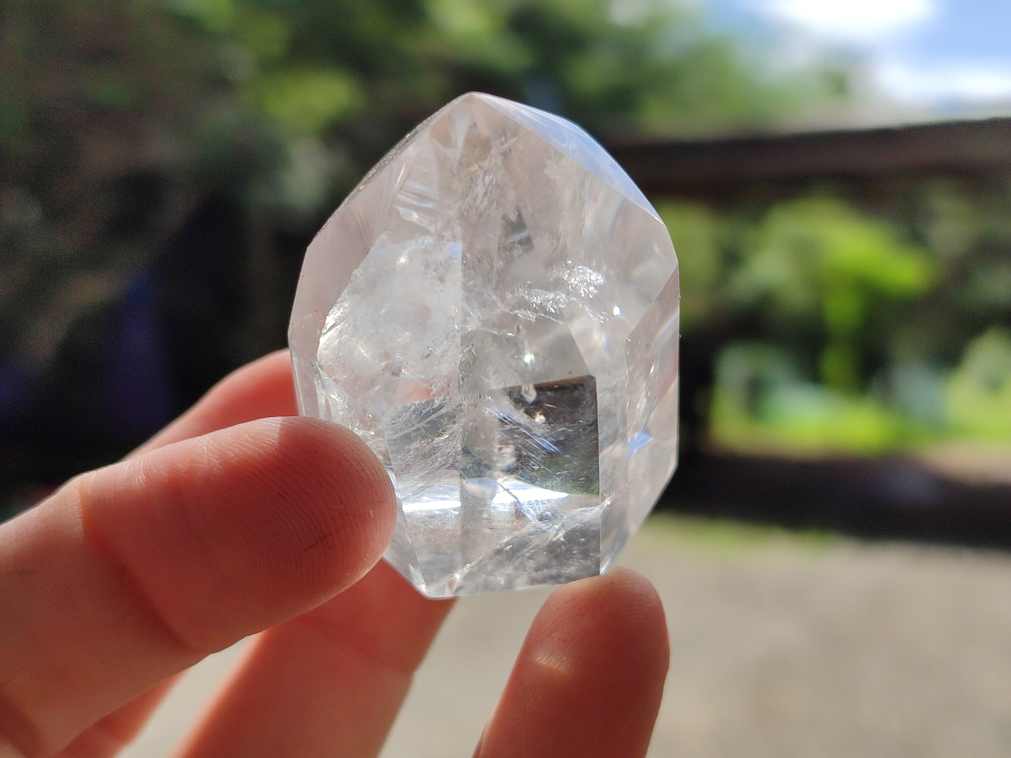 Polished Clear Quartz Crystals x 20 From Madagascar - Toprock Gemstones and Minerals 