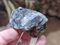 Natural Labradorite Cobbed Rough Pieces - Sold per 2 Kg Bag - From Tulear, Madagascar