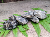Natural Labradorite Cobbed Rough Pieces - Sold per 2 Kg Bag - From Tulear, Madagascar
